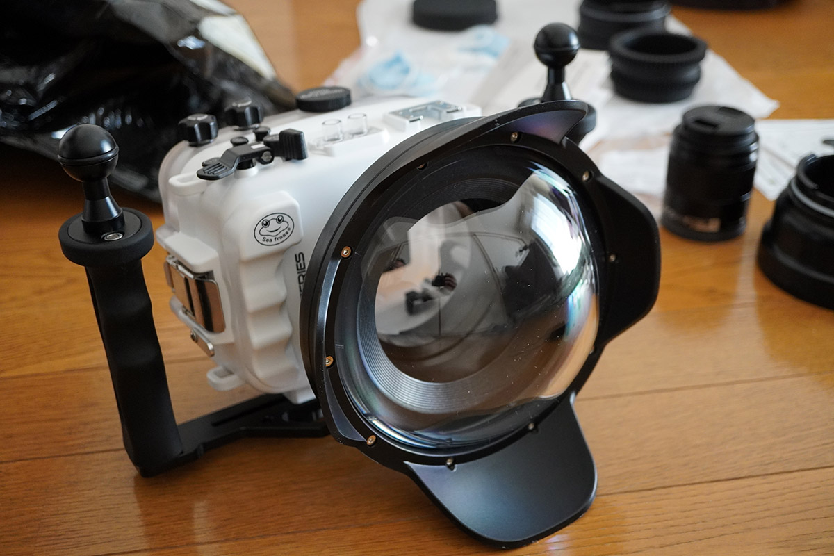 SeaFrogs Sony A6xxx series Salted Line housing（防水カメラ